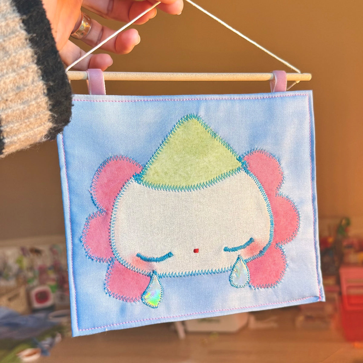 sad clown | mini wall panel