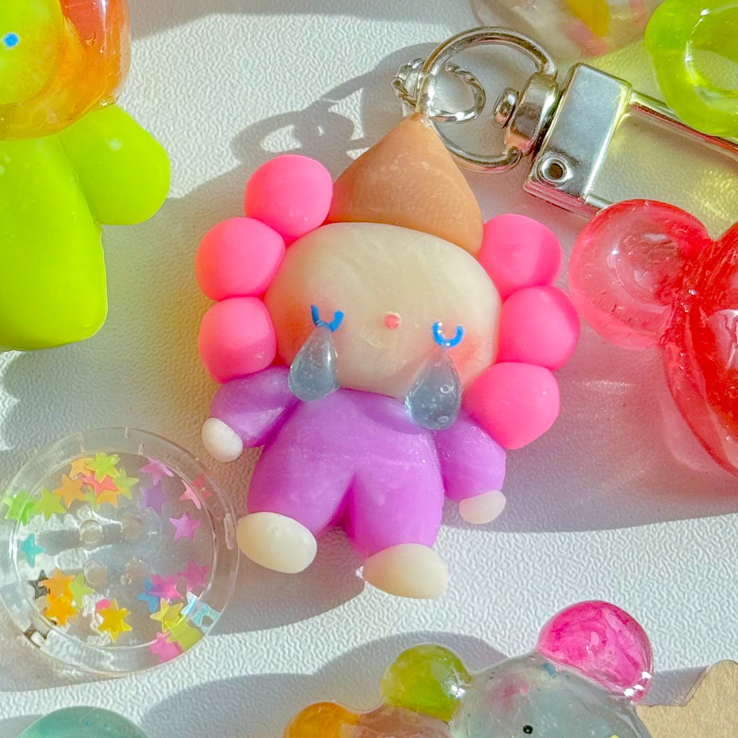 *FLAWED* Sad Clown charm