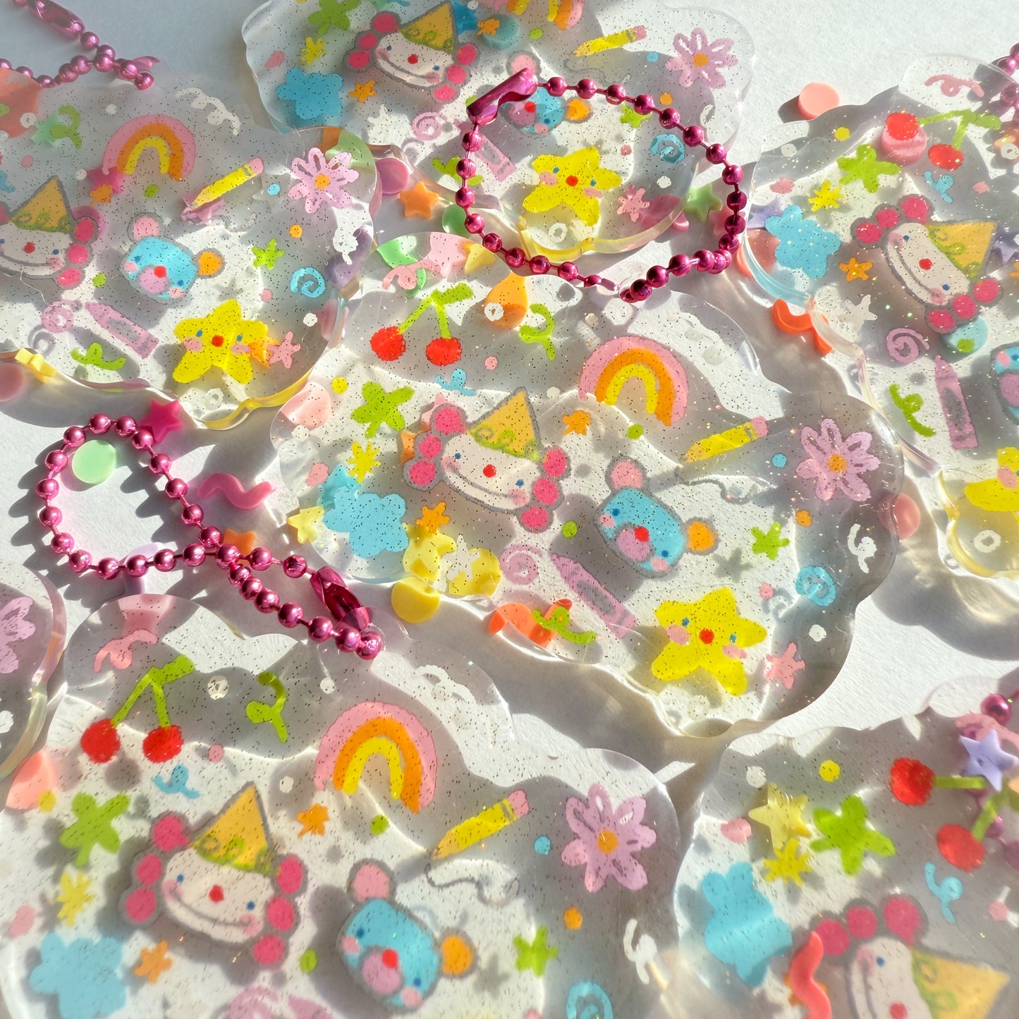 doodle dream 💭 acrylic charm