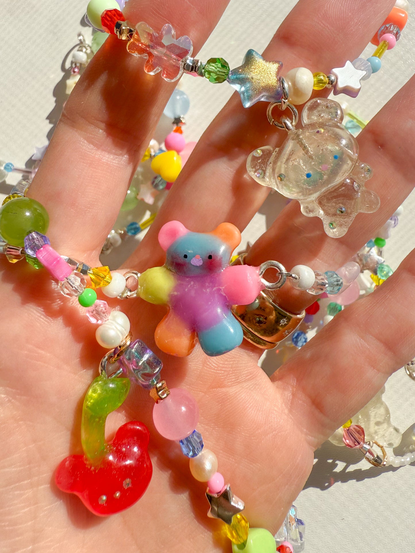 charm necklaces