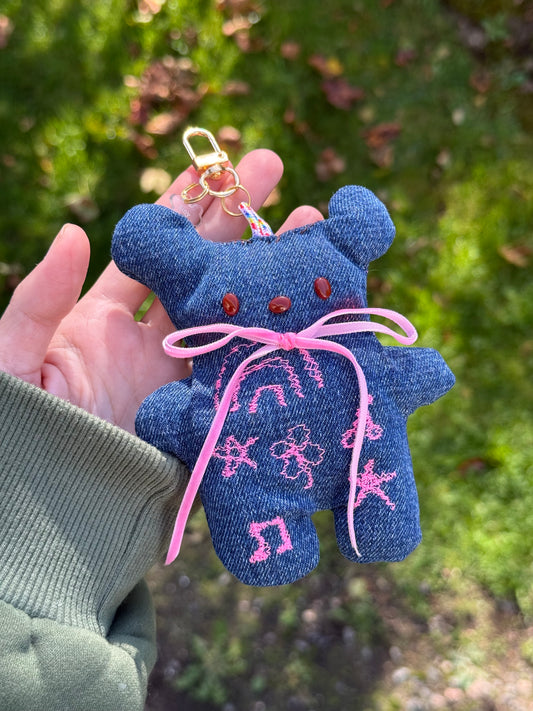 doodle bear | bag charm