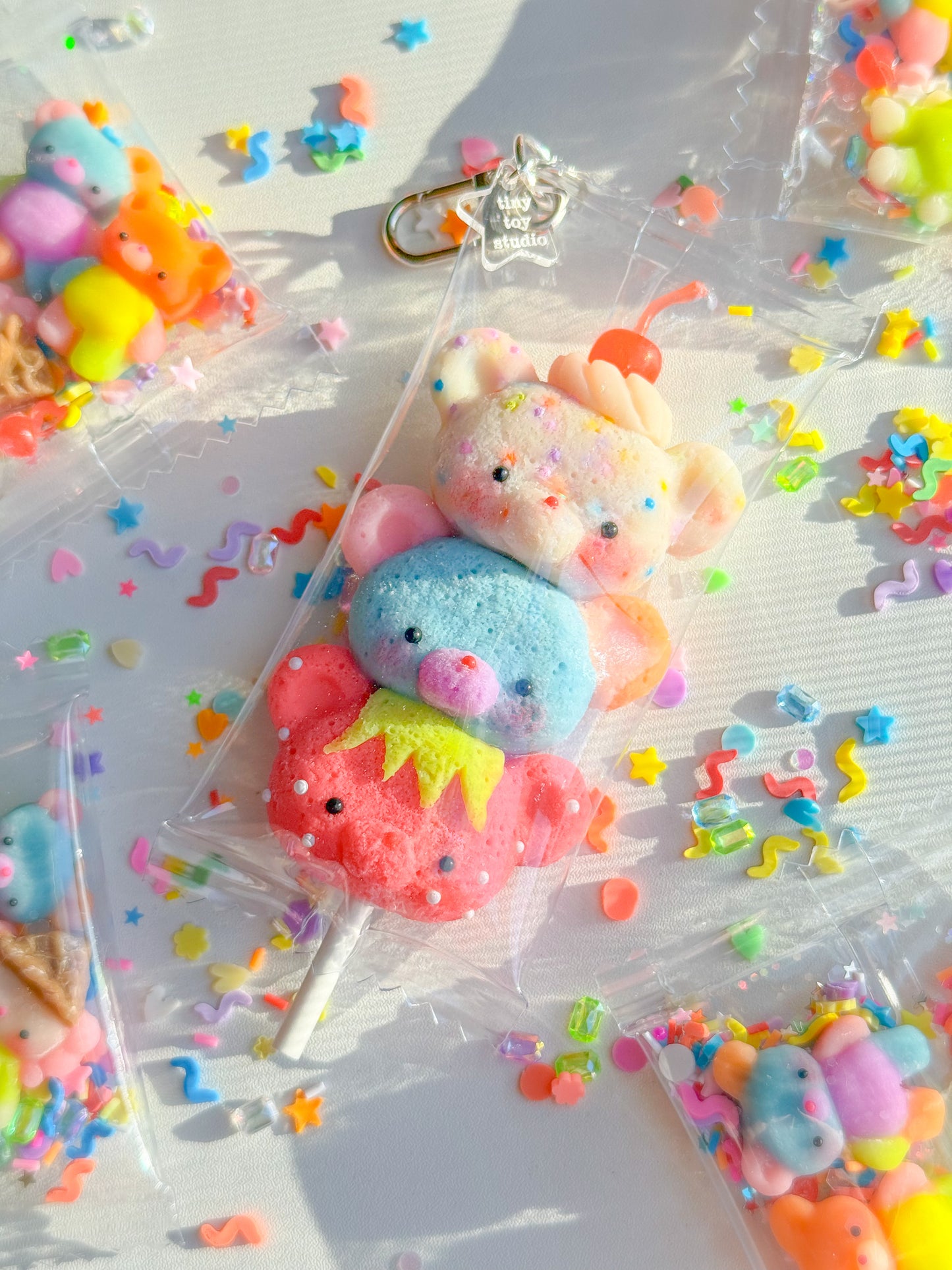 cake dango bag charm