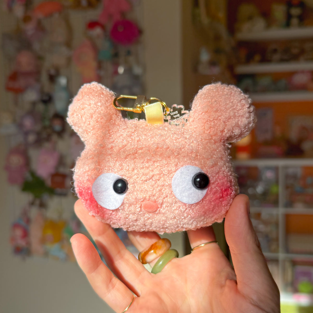 Marley bear bag charm