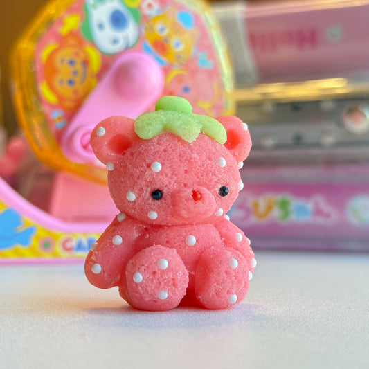 strawbeary cake figure