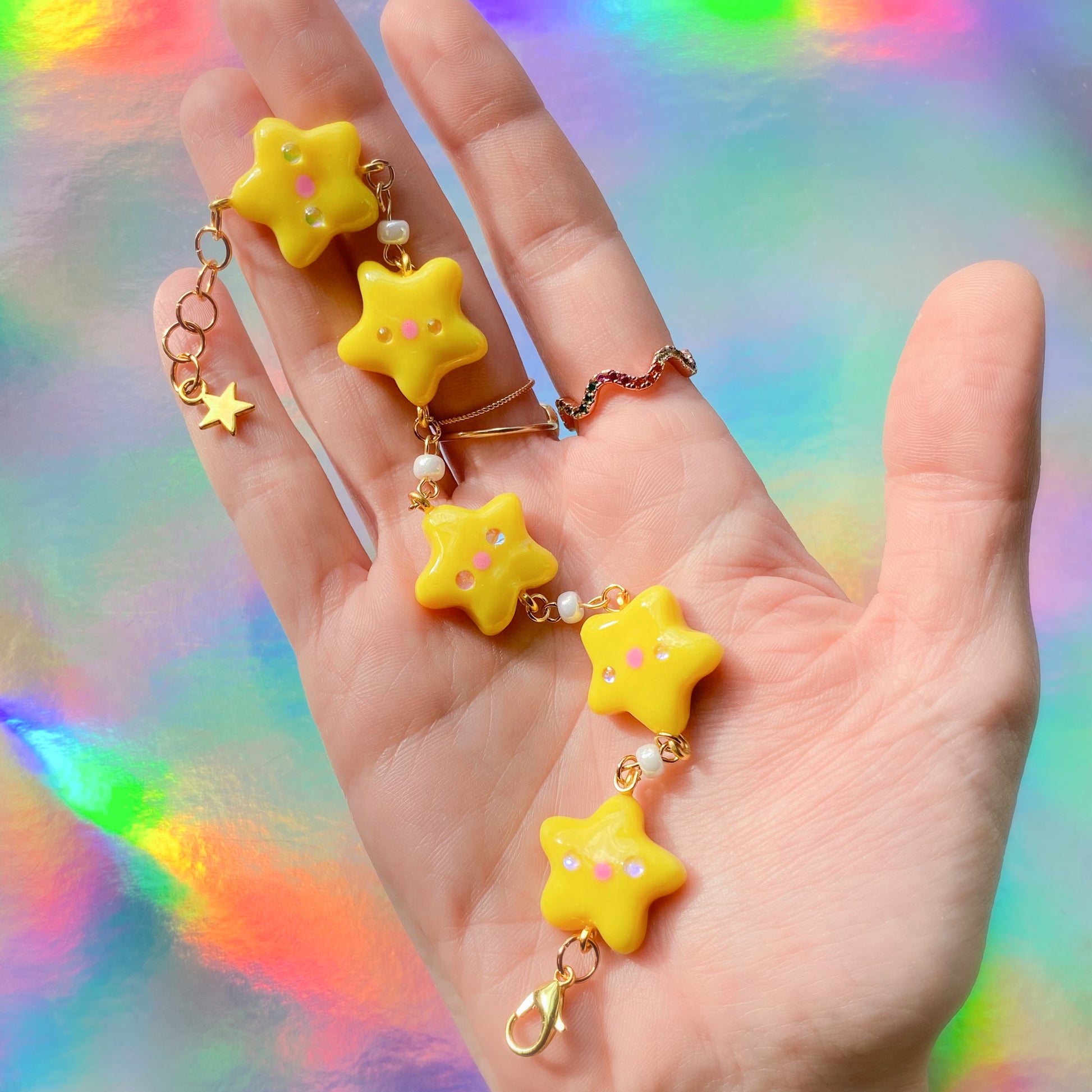  20pcs 9mm Tiny Star Charm Small Star Charms for