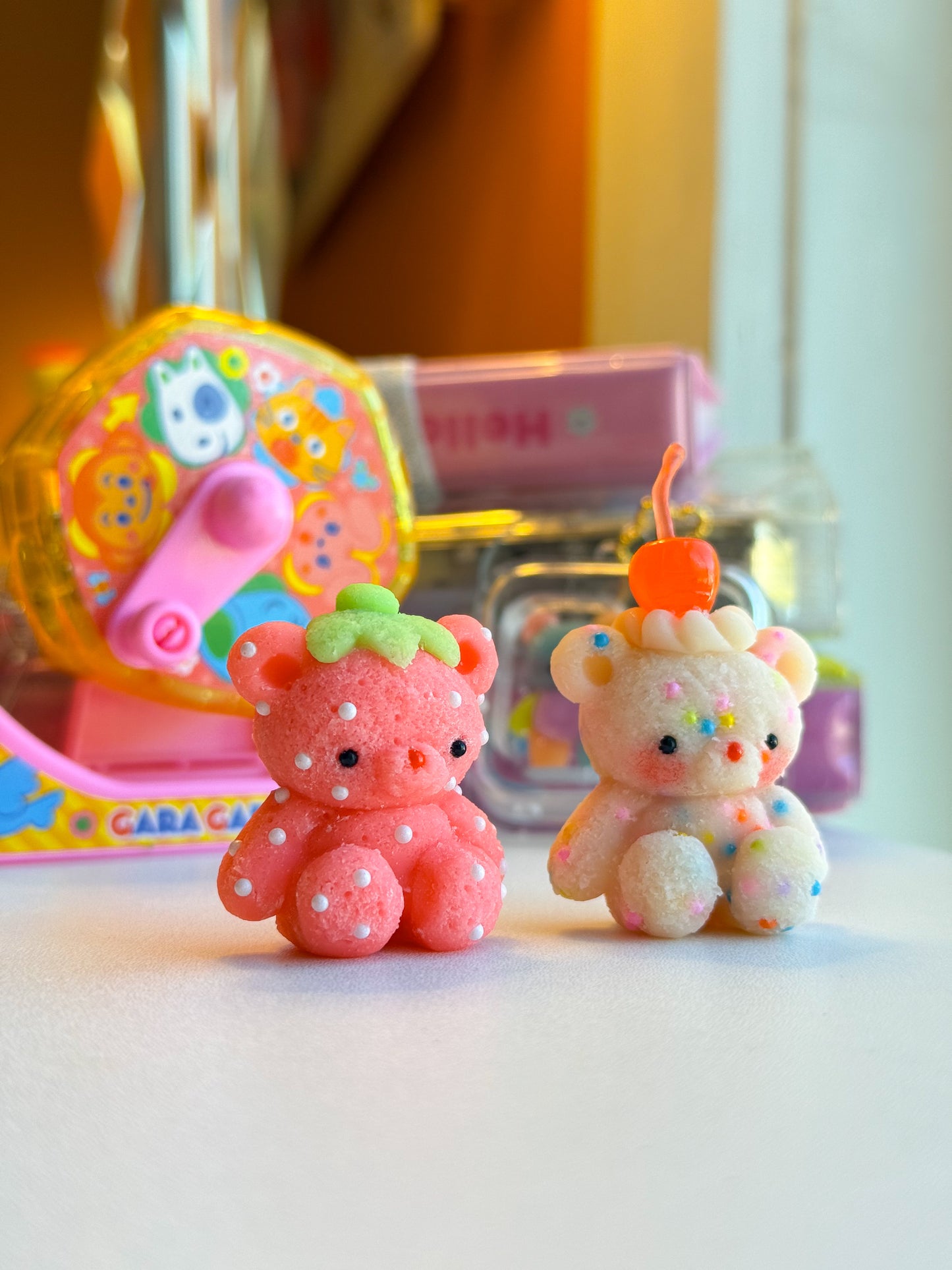 strawbeary cake figure