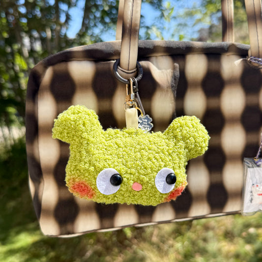 Marley bear bag charm
