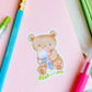 bear with me | sticker 4-pack