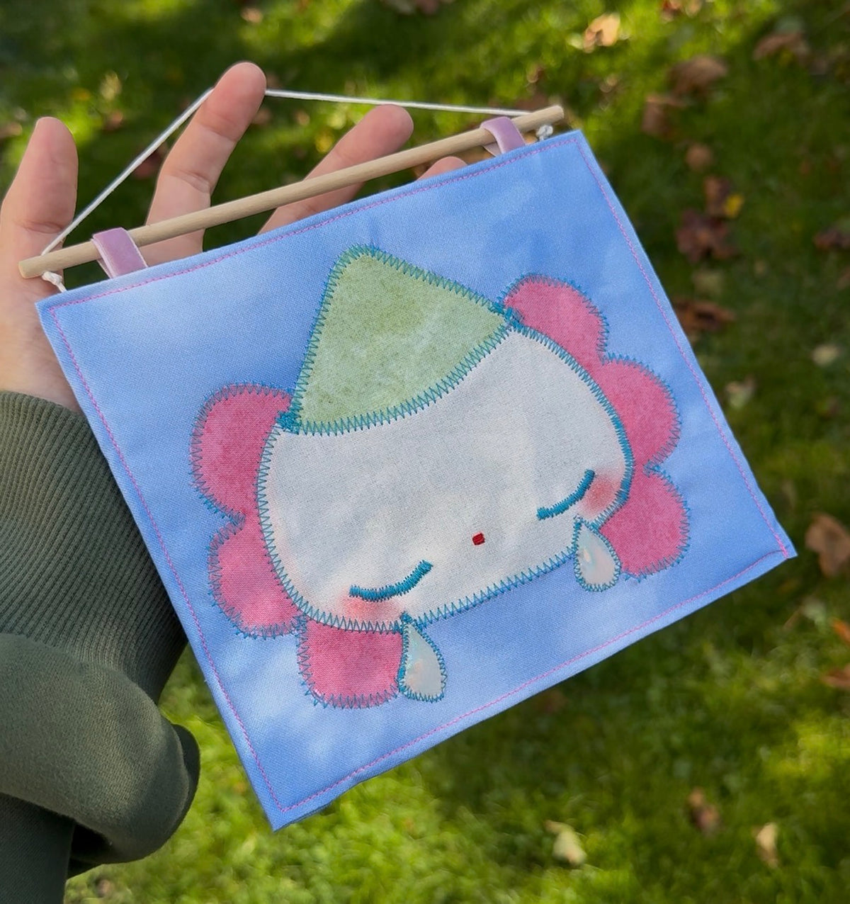 sad clown | mini wall panel