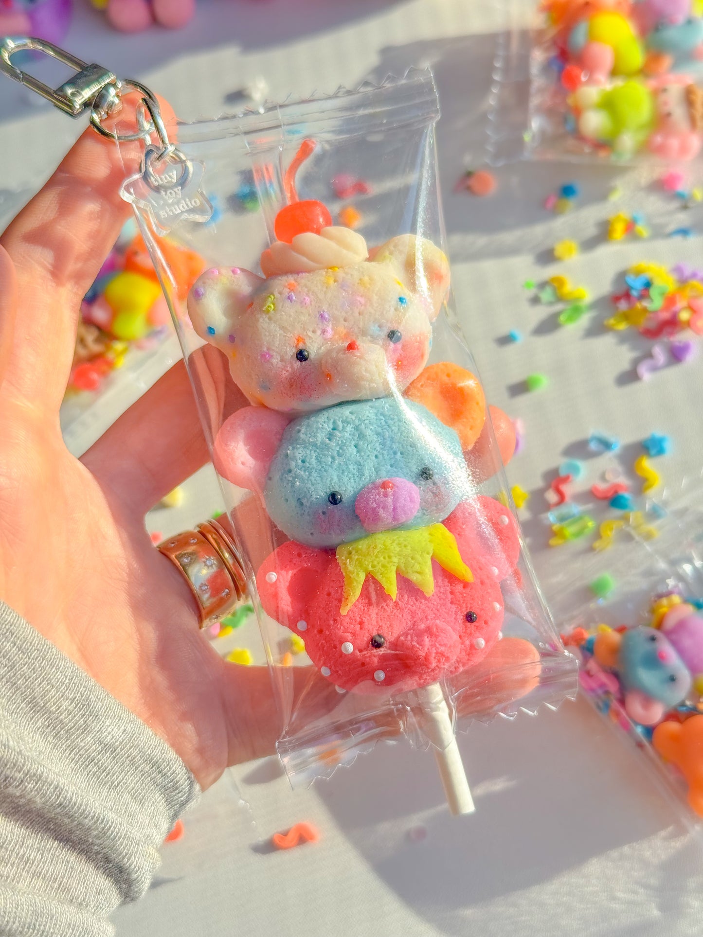 cake dango bag charm