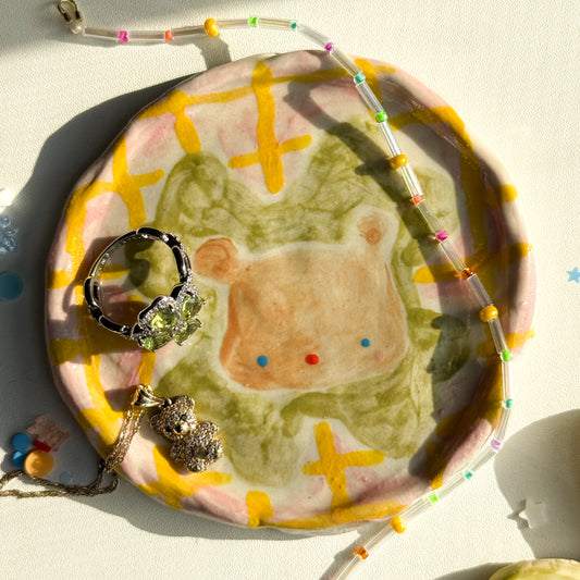 clover bear | trinket tray