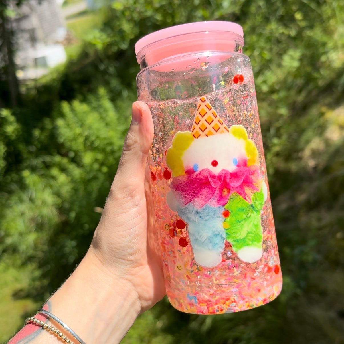 liquid glitter cup [PLASTIC]