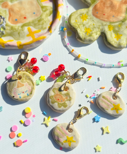lucky charms | ceramic pendants