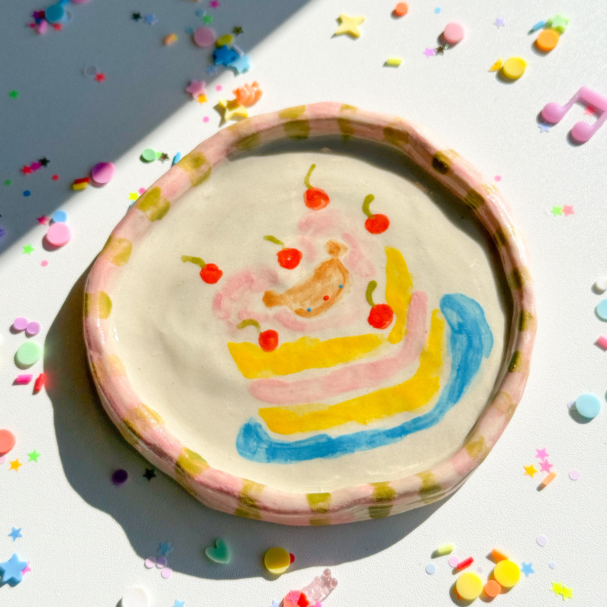 bear cake | trinket dish