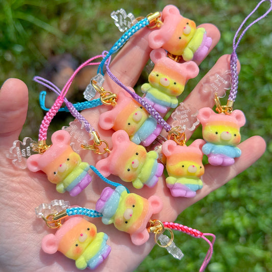🏳️‍🌈 rainbow bear cub charm