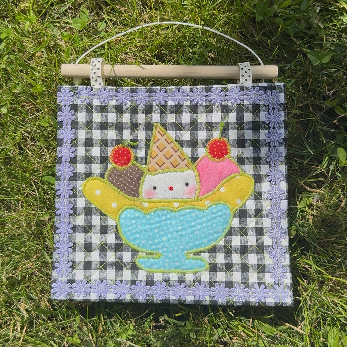 clown cone sundae