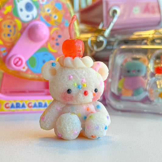 funfetti cherry teddy figure
