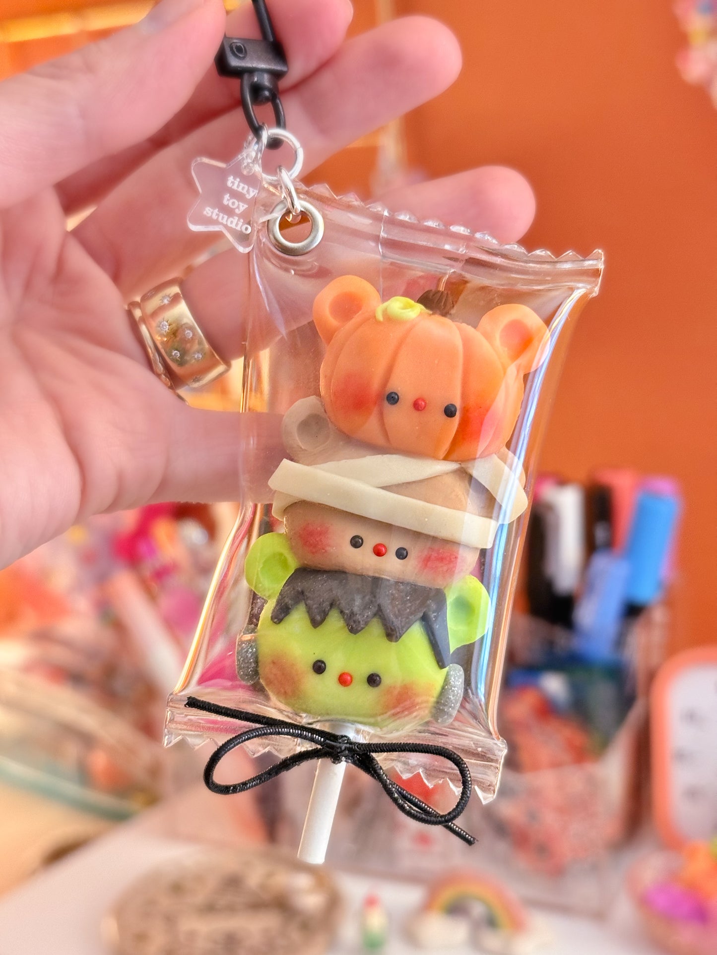 halloween 🍡 bag charm