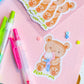 bear with me | sticker 4-pack