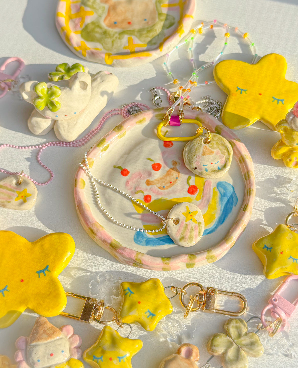 sad clown | necklace
